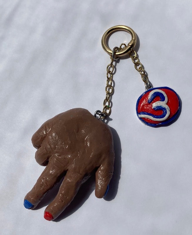 Jared McCain #3 Celebration Keychain