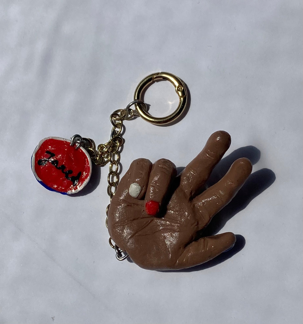 Jared McCain #3 Celebration Keychain