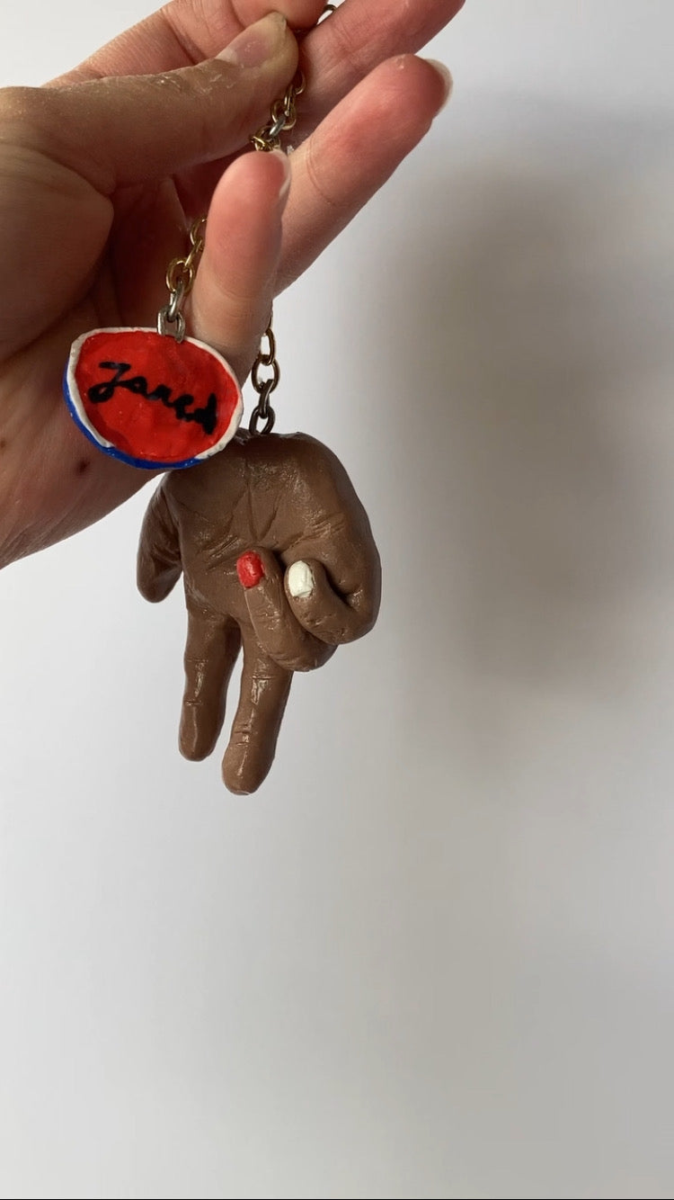 Jared McCain #3 Celebration Keychain